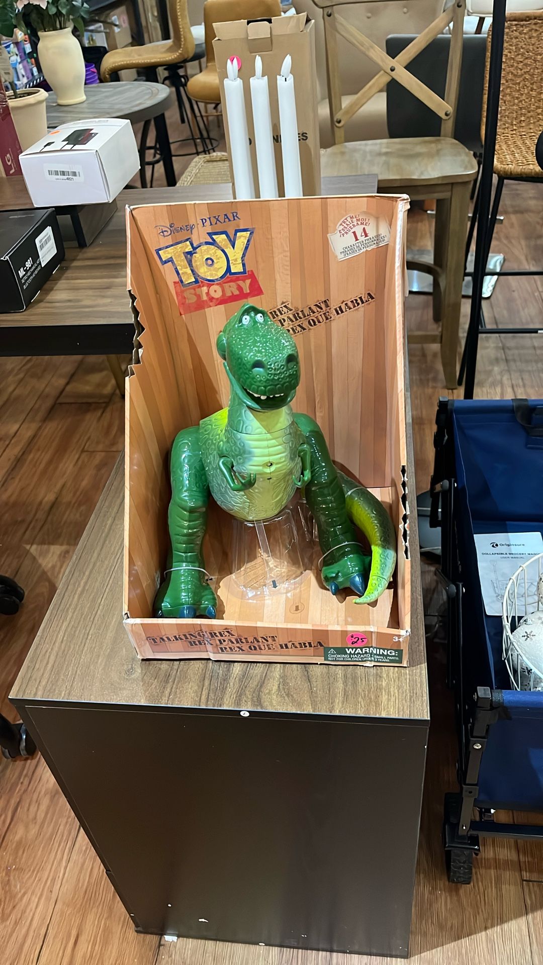 Toy Story Rex Parlant