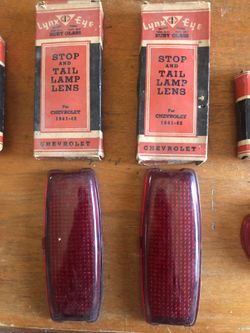 Lynx Ruby Chevrolet Glass Tail Lights