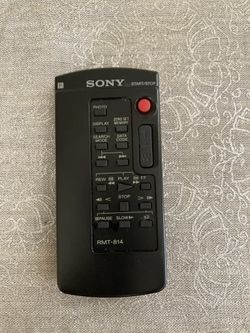 Sony Video Camara Remote Control RMT-814