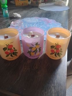 Purity lab. Soy/coconut wax candles. $3 each . Non toxic