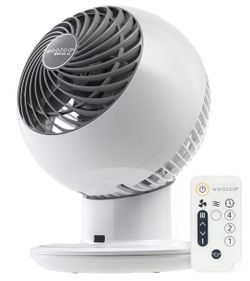 Circulator fan with remote