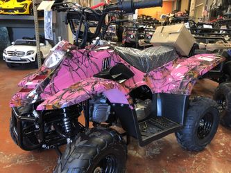 110cc ATV Fully Automatic boulder B1 w/ 1 year engine and transmission warranty