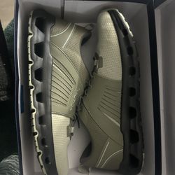 Nautica Shoes Olive Grey Mix Size 13