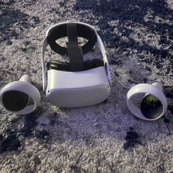 Meta Oculus Quest 2 With Meta Quest Elite Strap with Battery