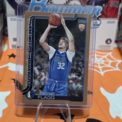 Topps 2025 Cooper Flagg RC Gold Parallel /2025 