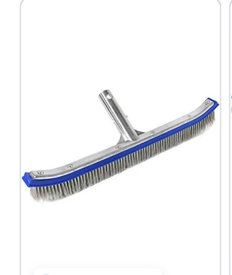 NEW! POOL BRUSH HEAVY DUTY EXTRA WIDE POOL BRUSH