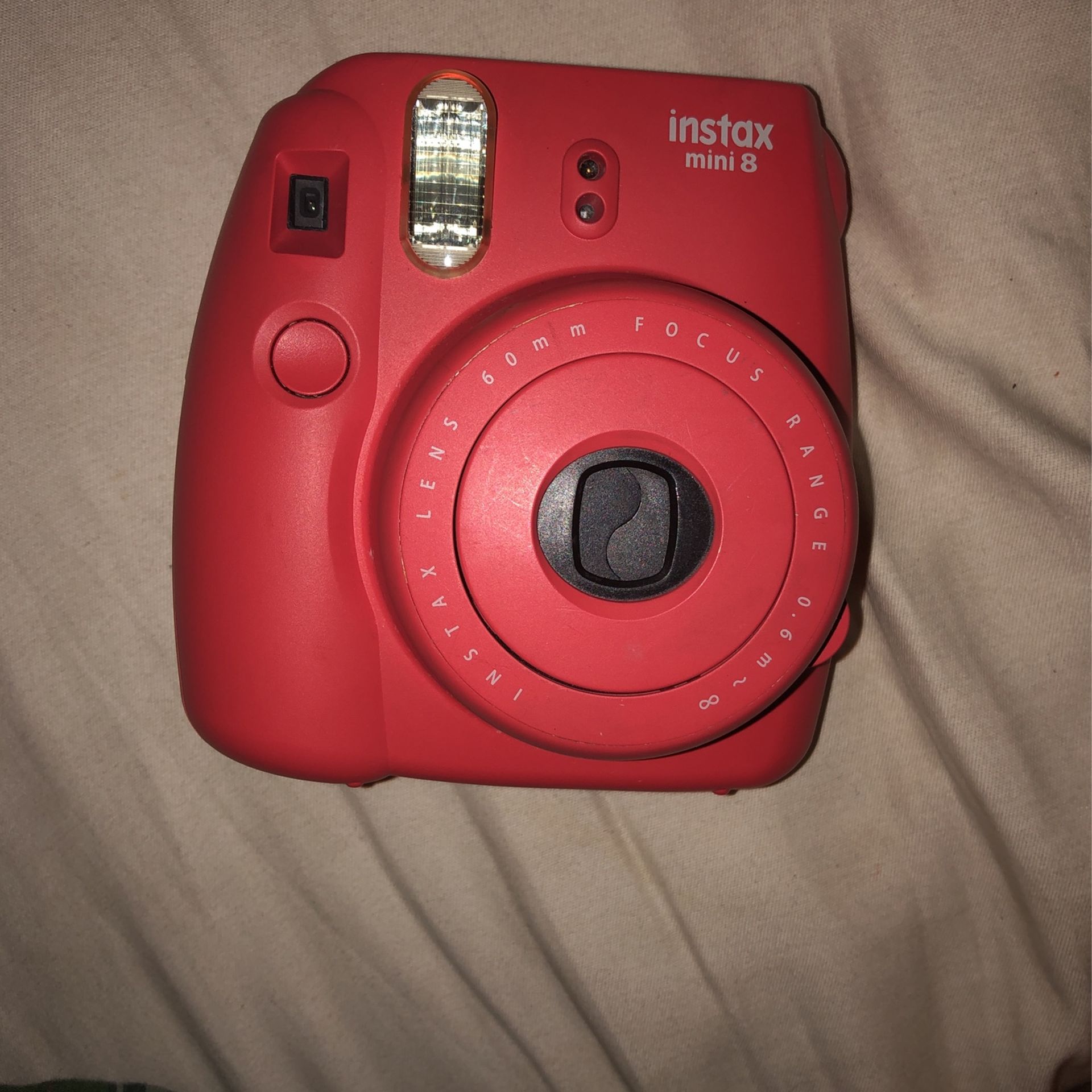Fujifilm Instax Mini Instant Film Camera (Raspberry