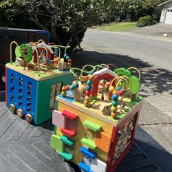 Child Kid Child  Farm Animals Educational Activity Cube Center $25 Each 