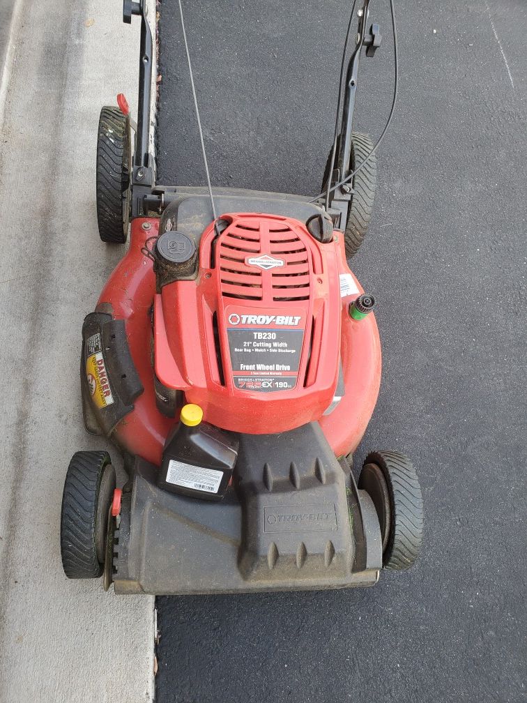 troybilt mower