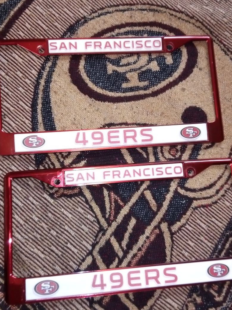 49ers License Plate