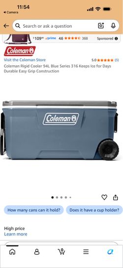 Coleman Cooler
