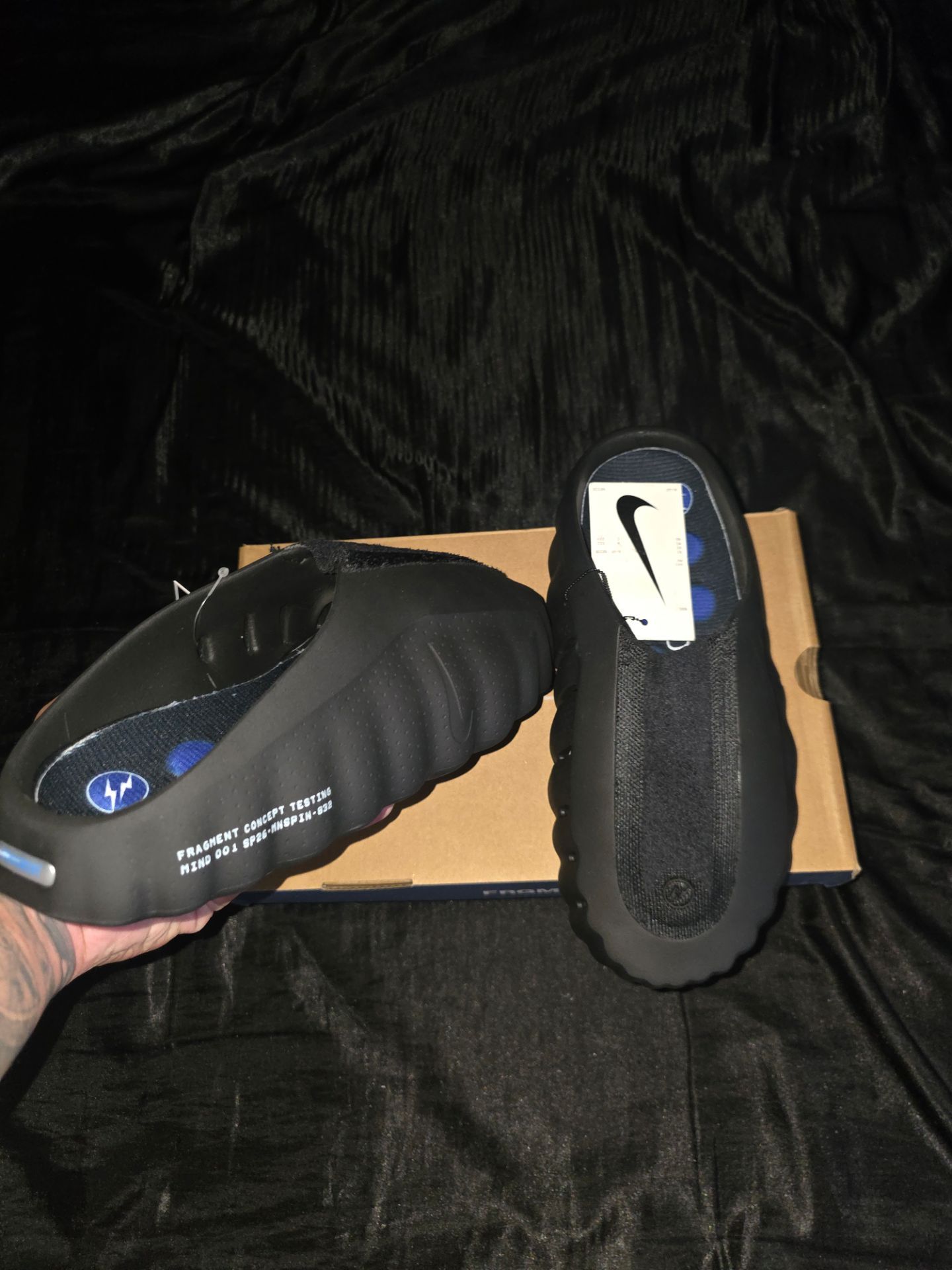 Nike x Fragment Mind 001 Slides, Size 9 & 10 for Sale in Bloomington ...