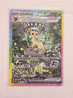 Leafeon SIR Prismatic Evolutions Pokemon