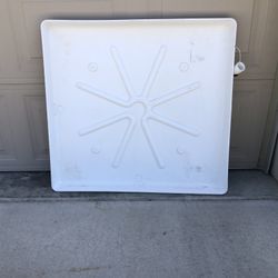 White Washing Machine Drain Pan – Durable & Reliable