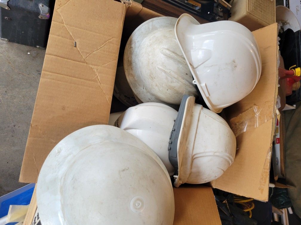 Hard Hats $10.00 Each
