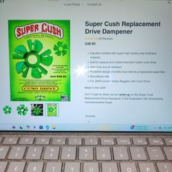 Super Cush Alloy Art MFG. 09- UP Bagger Upgrade