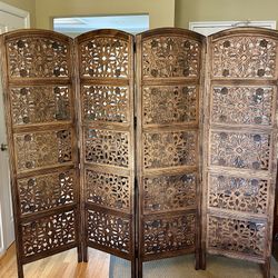 Wooden Room Divider