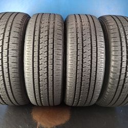 (contact info removed) SET(4) (S119) BRIDGESTONE DUELER HL ALENZA PLUS   95% TREAD 