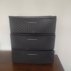 Foldable Organizer With Three Drawer