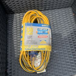 50’ extension cord