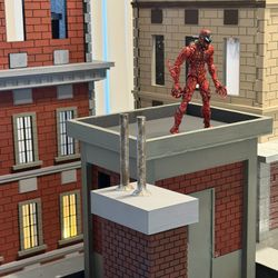 1/12 Scale Roof Top Mezco Marvel Legends 