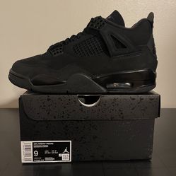 Jordan 4 Black Cat Size 9