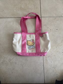 Pink Aloha Hawaii Hello Kitty Mini Canvas Tote