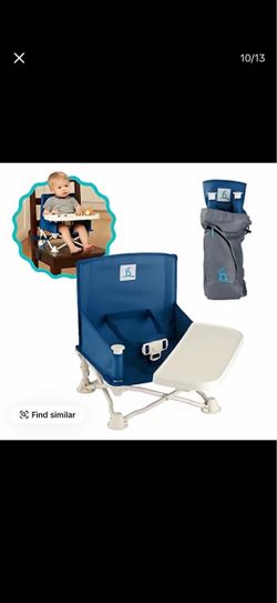 Hiccapop OmniBoost Travel Toddler Booster Seat with Tray
