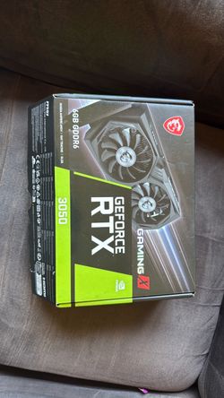 MSI GeForce RTX 3050 Gaming X 6GB