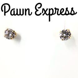 10K Diamond Studs Earrings 