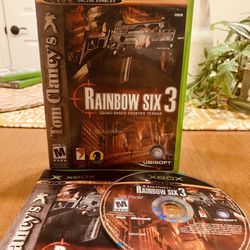 Tom Clancy’s Rainbow Six 3, Xbox 2003  -CIB-