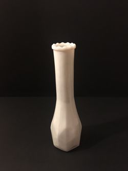 EO Brody Co Milk Glass Bud Vase