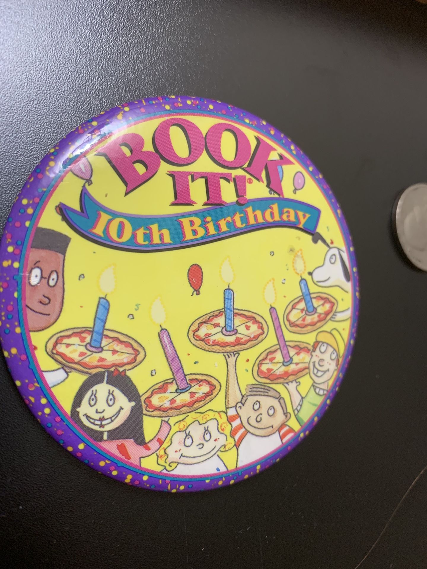 Book It Metal Pin Collectible