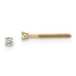 14K VS2 0.20ctw Diamond Stud Earrings