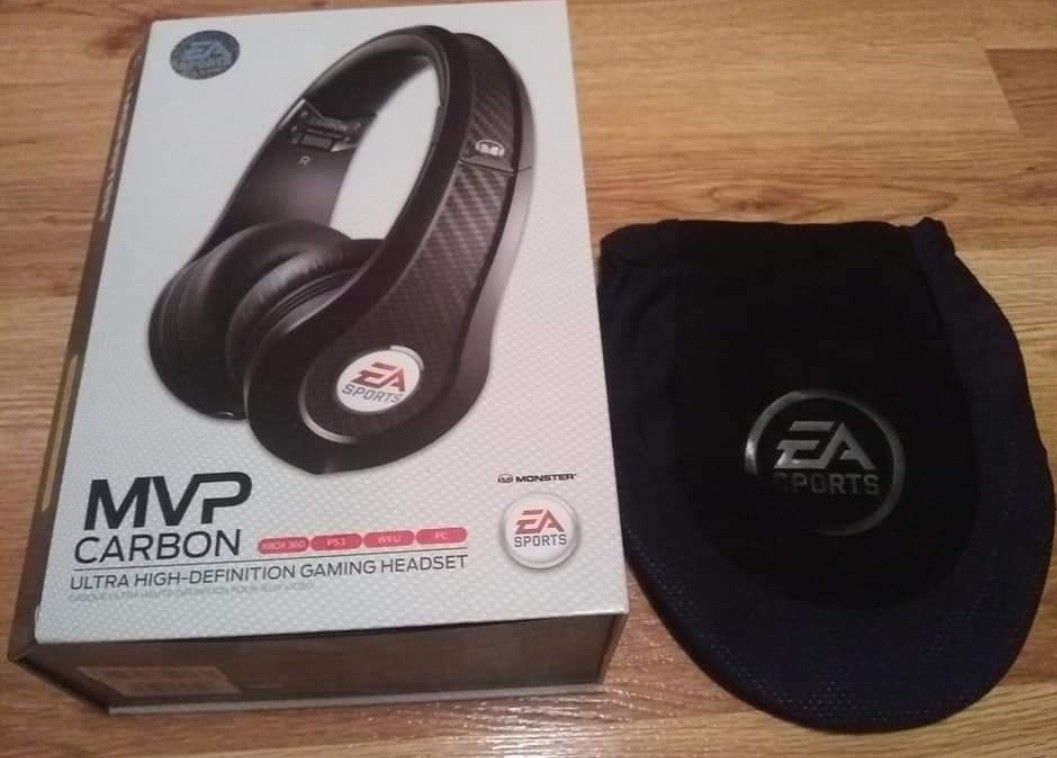 EA Sport Gaming Headphones Black PLEASE READ DESCRIPTION