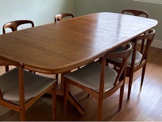 Vintage MCM teak dining set
