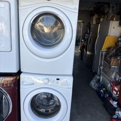 Whirlpool Duet Stackable Washer And Gas Dryer 