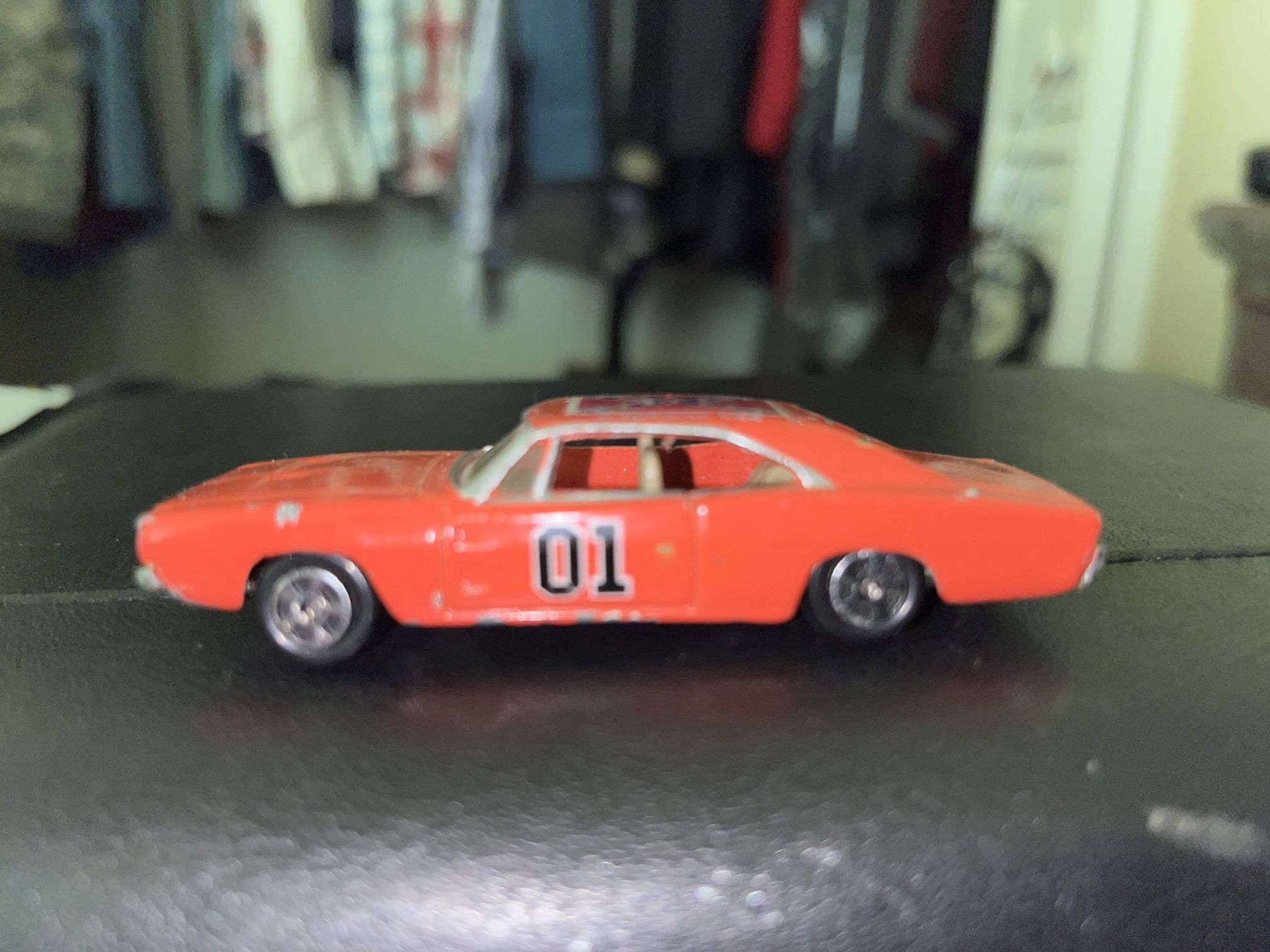 1981 ERTL The Dukes of Hazzard 1/64 General Lee 1969 Dodge Charger Diecast Car