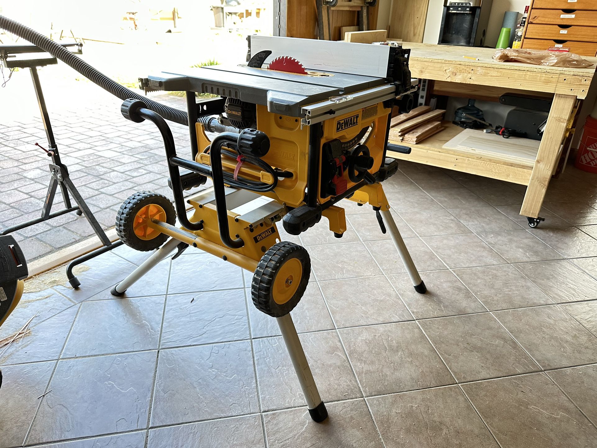 DEWALT Table Saw With Stand for Sale in Monrovia, CA OfferUp