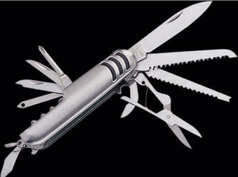 Multi-Functional Stainless Steel Pocket Tool knife 11 functions