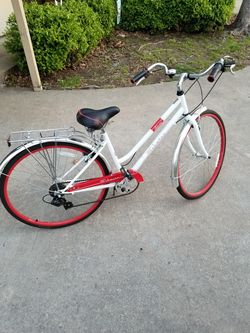 Schwinn admiral women's red and white sale