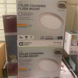 Color  Changing  Flush  Mount