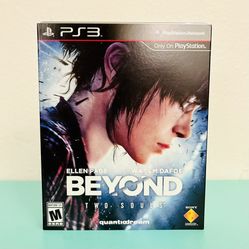 BEYOND: Two Souls SteelBook Edition! (PS3, 2013) CIB