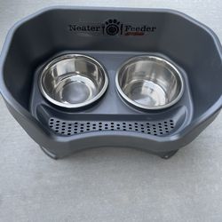 Dog Food And Water Bowl 