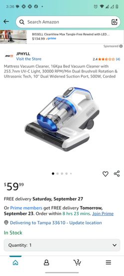 Bed Vacuum Cleaner 