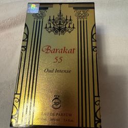 Perfume Barakat 55 Oud Intense (100ml) - Eau De Parfum Unisex 