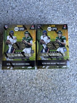 2021 Illusions Football Blaster Box Lot 2, Factory Sealed