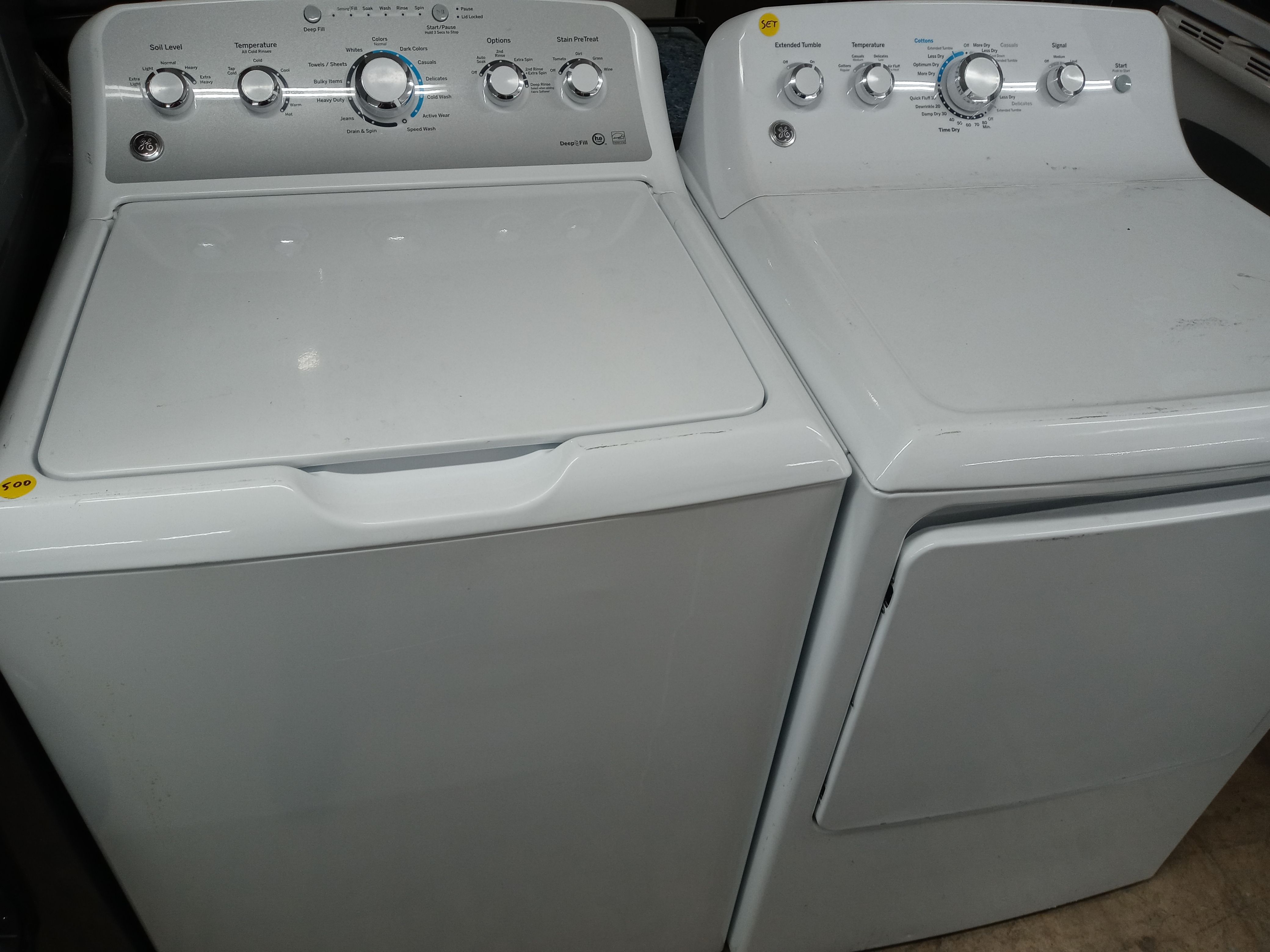 GE top load washer and dryer set - Free delivery