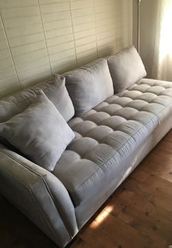 So far good condition bought at rooms to go coffee table and chairs have dining room chairs also good condition moving sale