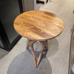Imported Wooden End Table